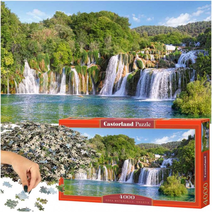 Puzzle 4000 de piese 139 x 68 cm