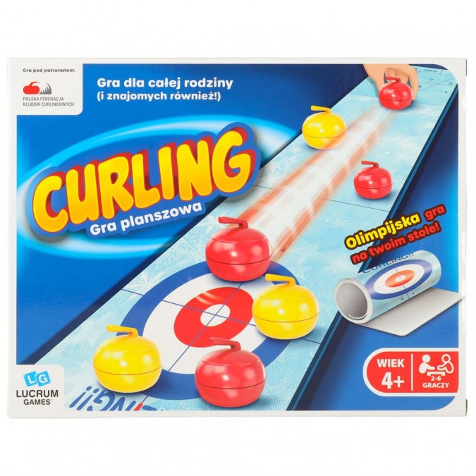 Joc de masa Curling cu bile 4+