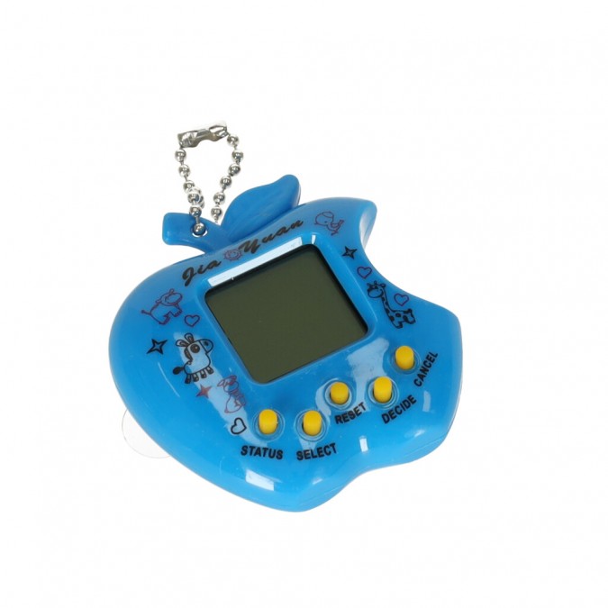 Tamagotchi, joc educativ, electronic pentru copii, mar albastru
