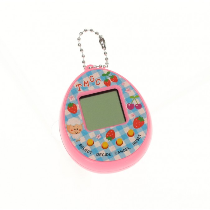 Tamagotchi, joc educativ, electronic pentru copii, ou roz