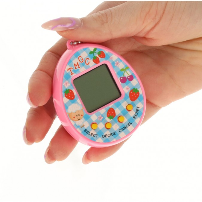 Tamagotchi joc educativ electronic pentru copii ou roz