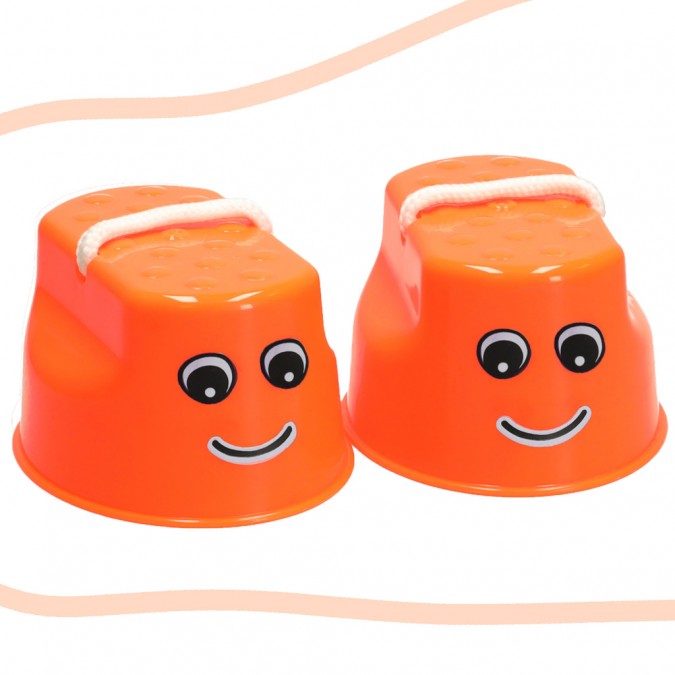 Saboti de echilibru pentru copii, portocaliu