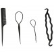 Set accesorii pentru coafura, 4 elemente