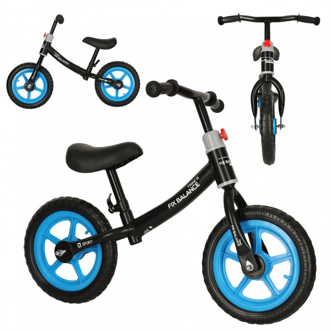 Bicicleta de echilibru  Trike Fix Balance  Albastru/Negru