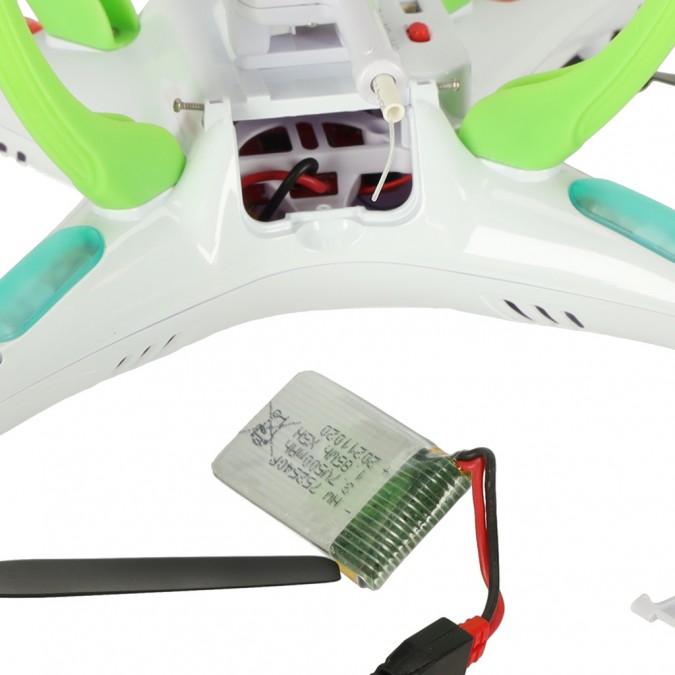 Syma X5HW 2.4GHz RC, drona cu camera WiFi, alb