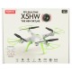 Syma X5HW 2.4GHz RC, drona cu camera WiFi, alb