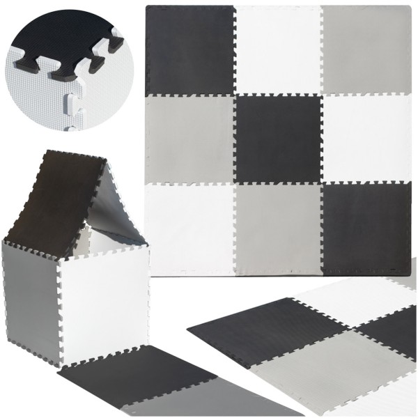 Covoras puzzle din spuma pentru copii, 9 elemente, 180 x 180 cm [1]