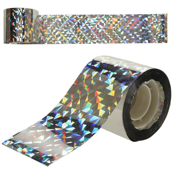 Banda reflectorizanta pentru respingere pasari, 4.8cm x 50m, 1 buc [1]