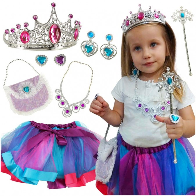 Costum printese cu accesorii 3-8 ani