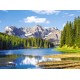 Puzzle 3000 de piese  - Lacul Misurina Italia 92x68cm