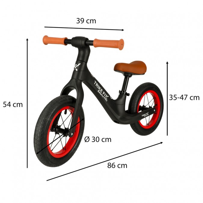 Trike Fix Balance PRO bicicleta cross-country negru