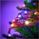 Panglică decorativă cu LED-uri 10m 100LED lumini de pom de Crăciun decorațiuni de Crăciun multicolore cu baterii