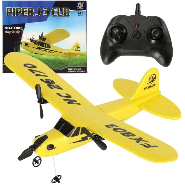 Avion cu telecomanda de 150 mah, galben +14 ani [1]