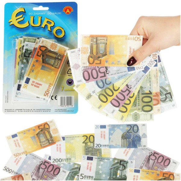 Bani de jucarie ,euro, 119 piese ,3+ [1]