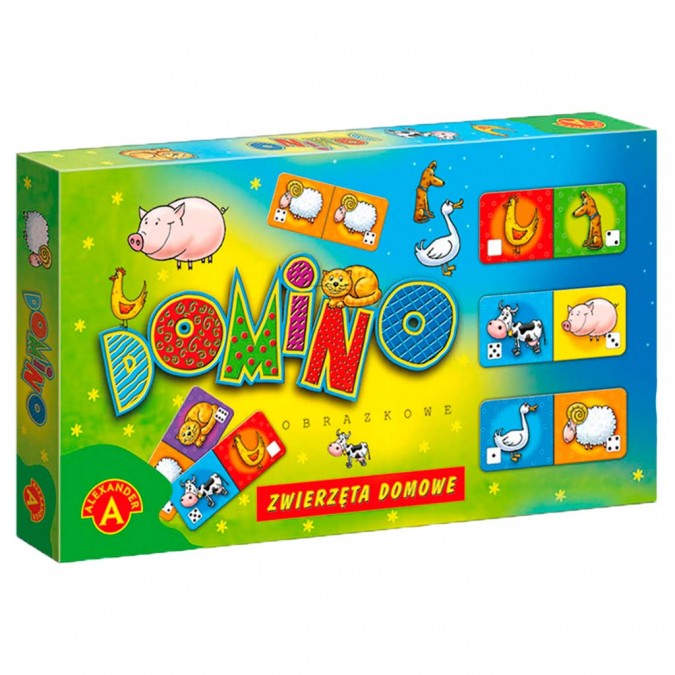 Joc Domino cu animale de companie 4+