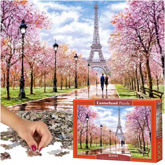 Puzzle 1000 elemente - Paris 68x47cm