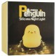 Lampa de veghe pentru copii, din silicon, cu led, pinguin