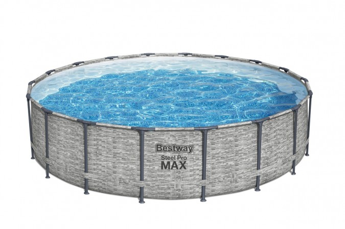 Piscina de gradina cu cadru Bestway 5618Y Frame 18FT 549x122cm Steel Pro Max