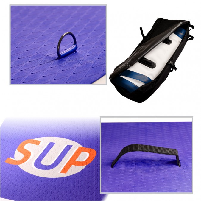 SUP placa gonflabila cu accesorii ,albastru marin ,380cm