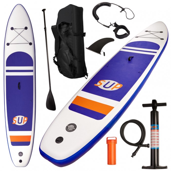 SUP placa gonflabila cu accesorii ,albastru marin ,380cm