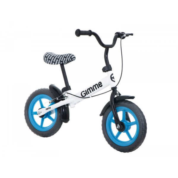 Bicicleta de echilibru, 11", alb/albastru,3 ani+ [1]