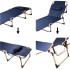 Pat pliabil pentru camping, 193cm, albastru marin [5]