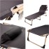 Pat pliabil pentru camping, 193cm, gri [3]