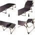 Pat pliabil pentru camping, 193cm, gri [5]