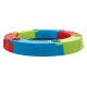 Sand pit din plastic colorat, banci pliabile