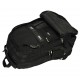 Rucsac școlar cu 3 compartimente 18 inch Black Vintage