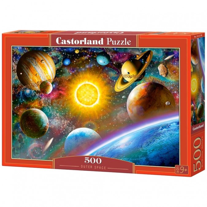 Puzzle 500 piese- Spațiul cosmic