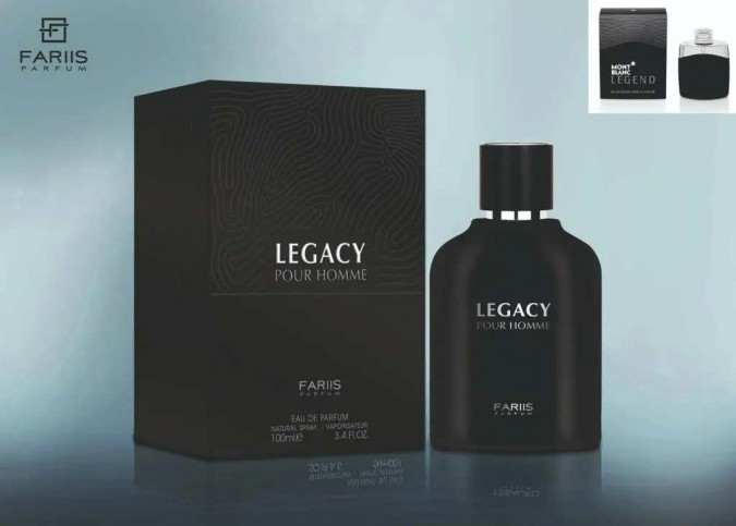 Apa de Parfum Legacy  Fariis  Barbati - 100ml