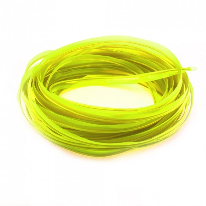 Fir neon electroluminescent el wire 2,3 mm pentru imbracaminte culoare galben