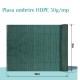 Plasa de umbrire hdpe, 2x10 metri, grad umbrire 40%, 50 g/mp, verde