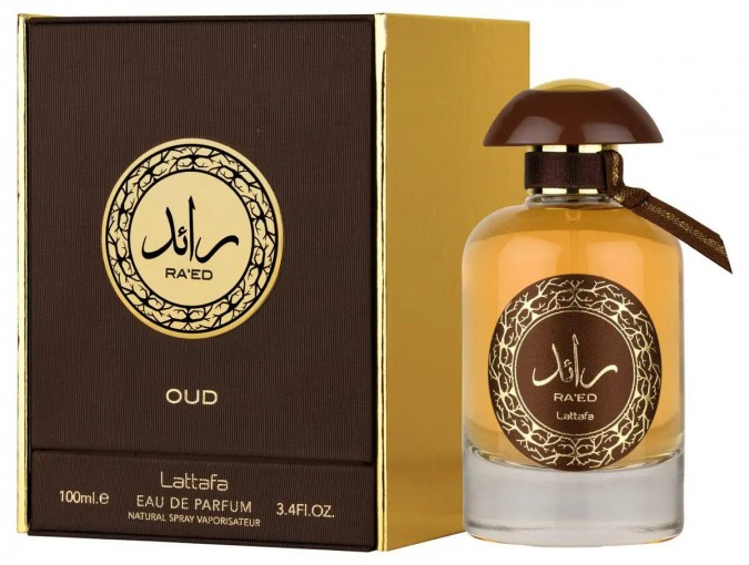 Apa de Parfum Ra'ed Oud, Lattafa, Barbati - 100ml