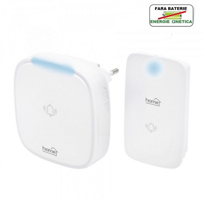 Sonerie wireless, raza 150 m, maxim 4 butoane, sunet reglabil