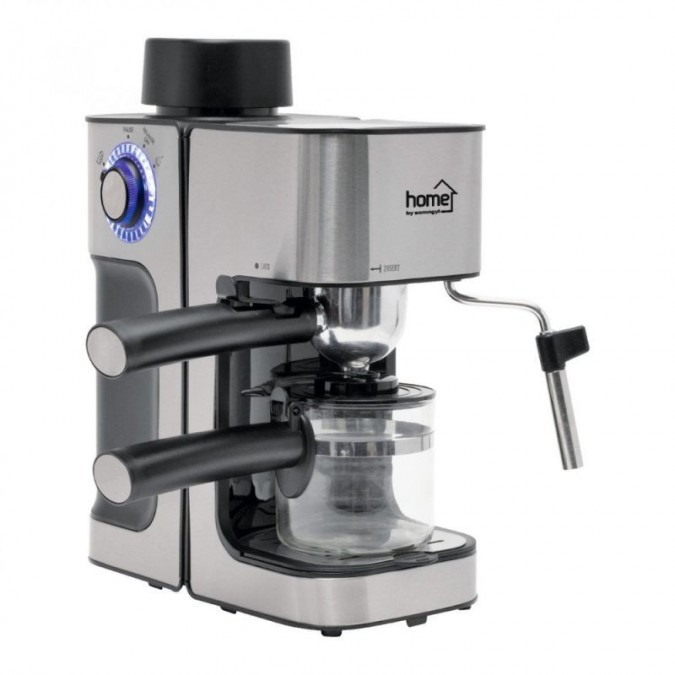 Espressor cafea 800w 240 ml tija spuma lapte 3.5 bari filtru inoxidabil