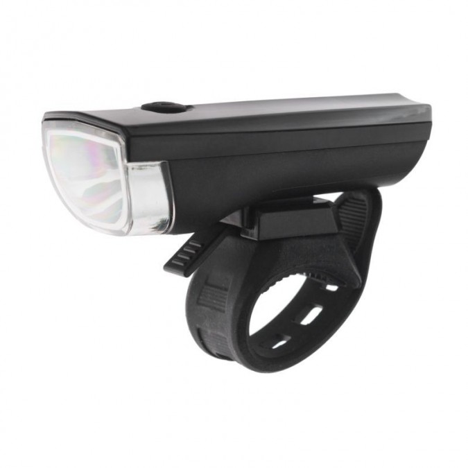 Far bicicleta led 1w 3 moduri iluminare alimentare baterii aa