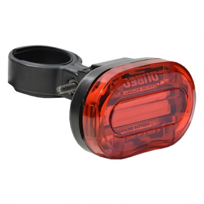 Stop led rosu 0.5w pentru bicicleta 3 moduri iluminare alimentare baterii aaa