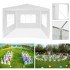 Cort pentru gradina 3x3 m, pavilion 3 pereti cu ferestre laterale, cadru de otel, impermeabil, 85g/mp [4]