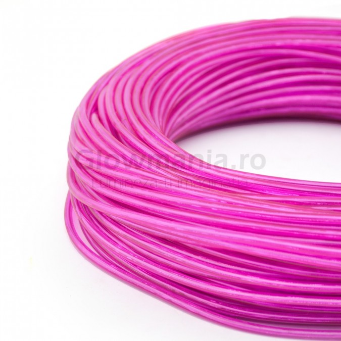 Fir electroluminescent neon flexibil el wire 3,2 mm culoare violet