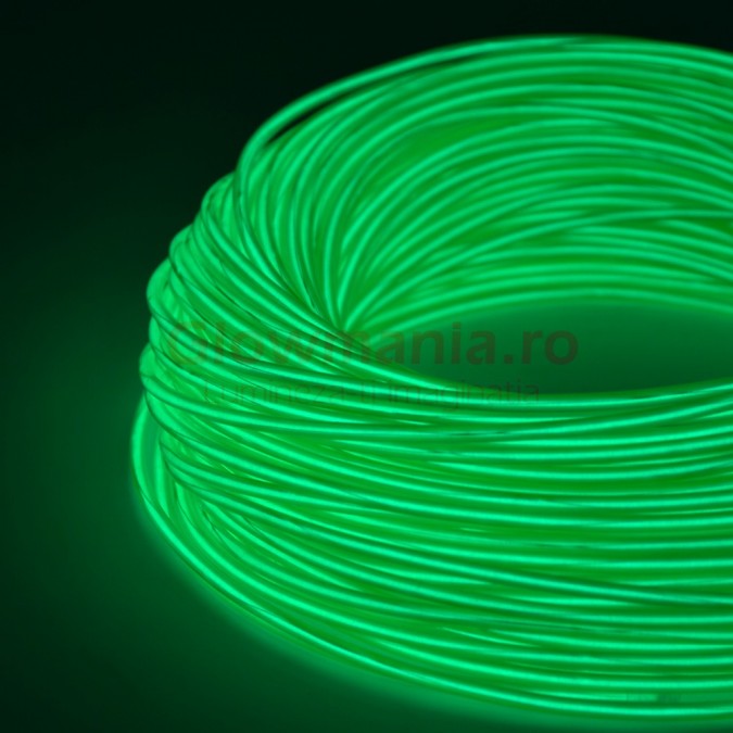 Fir electroluminescent neon flexibil el wire 3,2 mm culoare portocaliu