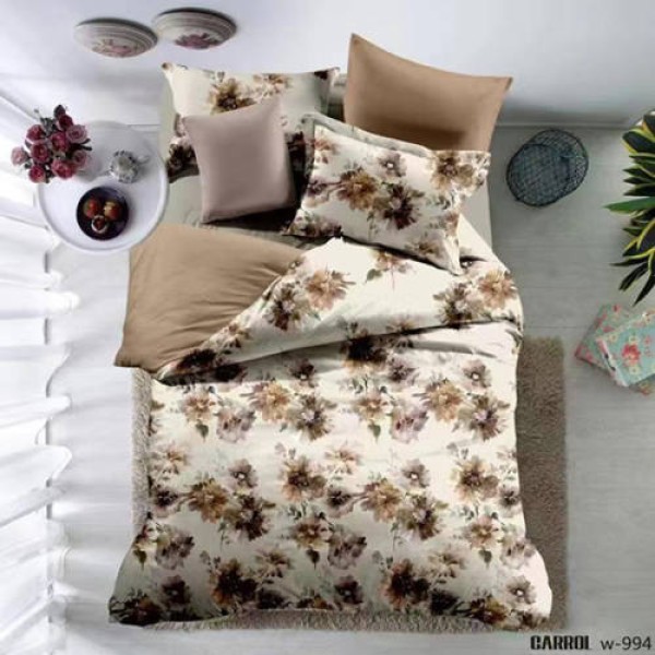 Lenjerie pat dublu, 4 piese, Bumbac 100% Poplin [1]