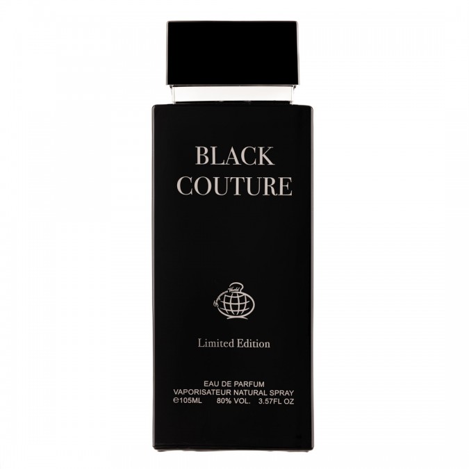 Apa de Parfum Black Couture Limited Edition Fragrance World Barbati - 105ml