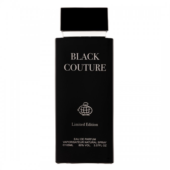 Apa de Parfum Black Couture Limited Edition, Fragrance World, Barbati - 105ml