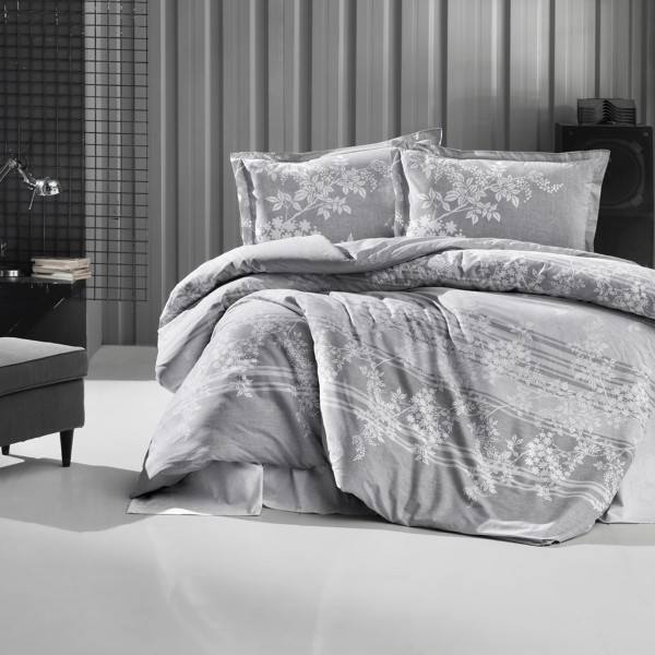 Lenjerie de pat ranforce Clasy king size (BOVA V1) [1]