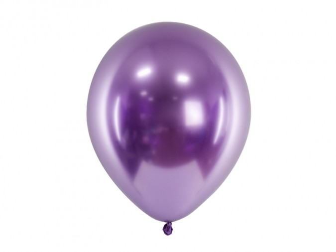 Glossy Balloons 30cm violet (1 pkt / 10 pc.)