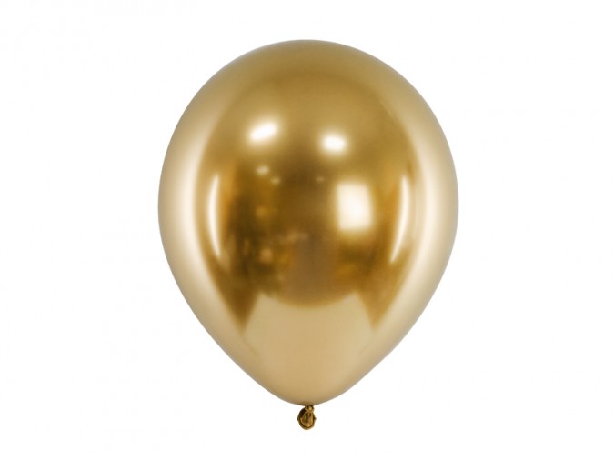 Glossy Balloons 30cm gold (1 pkt / 10 pc.)