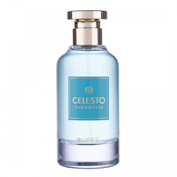 Apa de Parfum Celesto Turquoise  Riiffs  Unisex - 100ml