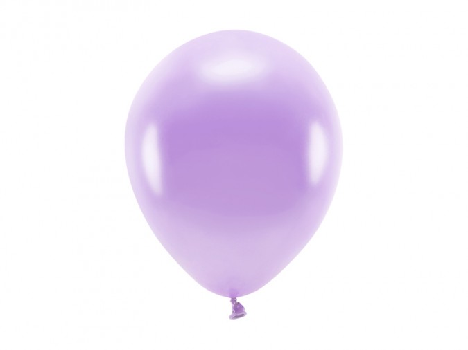 Eco Balloons 26cm metallic lavender (1 pkt / 10 pc.)